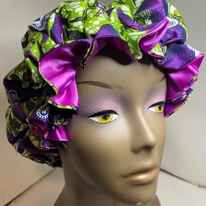 Double sides Extra Large Satin Bonnet